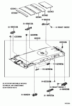 ROOF HEADLINING & SILENCER PAD 1