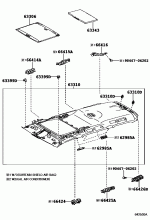 ROOF HEADLINING & SILENCER PAD 2