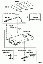 ROOF HEADLINING & SILENCER PAD 1