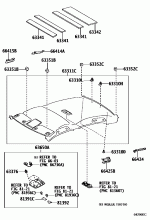 ROOF HEADLINING & SILENCER PAD 2