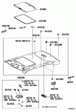 ROOF HEADLINING & SILENCER PAD 1