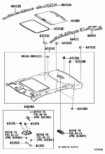 ROOF HEADLINING & SILENCER PAD 2