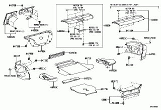 PACKAGE TRAY PANEL & LUGGAGE COMPARTMENT MAT 2