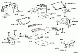 PACKAGE TRAY PANEL & LUGGAGE COMPARTMENT MAT 2