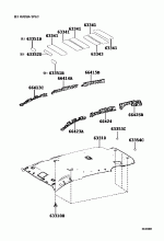 ROOF HEADLINING & SILENCER PAD 1