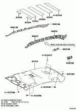 ROOF HEADLINING & SILENCER PAD 1