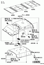 ROOF HEADLINING & SILENCER PAD 2