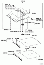 ROOF HEADLINING & SILENCER PAD 1