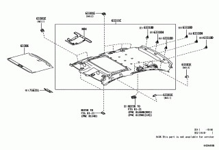 ROOF HEADLINING & SILENCER PAD 2