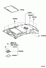 ROOF HEADLINING & SILENCER PAD 1