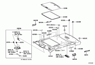 ROOF HEADLINING & SILENCER PAD 4