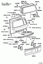 BACK DOOR PANEL & GLASS 2