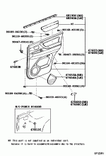 REAR DOOR PANEL & GLASS 2