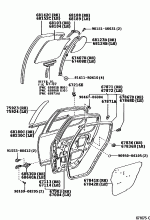 REAR DOOR PANEL & GLASS 2