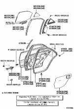 REAR DOOR PANEL & GLASS 2