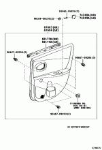 REAR DOOR PANEL & GLASS 2