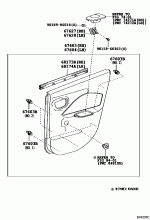 REAR DOOR PANEL & GLASS 2