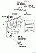 REAR DOOR PANEL & GLASS 2