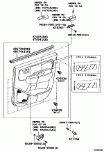 REAR DOOR PANEL & GLASS 2