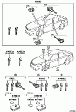 LOCK CYLINDER SET 2