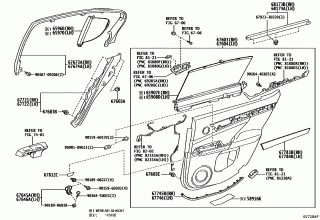 REAR DOOR PANEL & GLASS 2