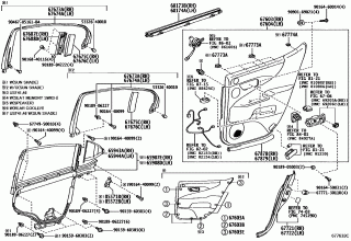 REAR DOOR PANEL & GLASS 2