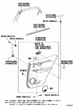 REAR DOOR PANEL & GLASS 2