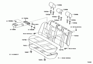 REAR SEAT & SEAT TRACK 1