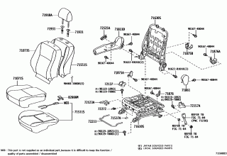 FRONT SEAT & SEAT TRACK 1