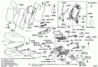 FRONT SEAT & SEAT TRACK 1