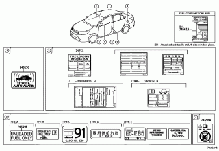 CAUTION PLATE (EXTERIOR & INTERIOR) 2