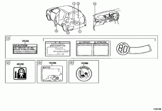 CAUTION PLATE (EXTERIOR & INTERIOR) 3