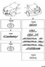 EMBLEM & NAME PLATE (EXTERIOR & INTERIOR) 2