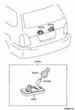 REAR LICENSE PLATE LAMP 2