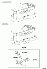 REAR LICENSE PLATE LAMP 1