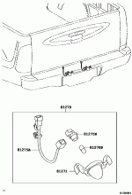 REAR LICENSE PLATE LAMP 2