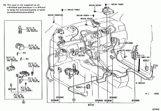 WIRING & CLAMP 1