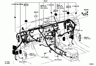 WIRING & CLAMP 9