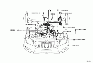 WIRING & CLAMP 12