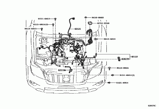 WIRING & CLAMP 12