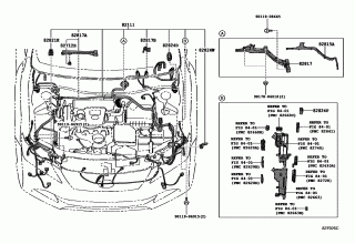 WIRING & CLAMP 8