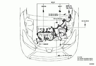 WIRING & CLAMP 1