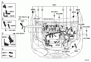 WIRING & CLAMP 1