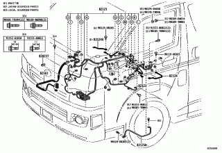 WIRING & CLAMP 8