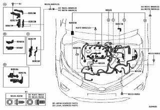 WIRING & CLAMP 1