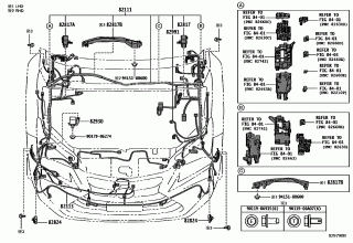 WIRING & CLAMP 8