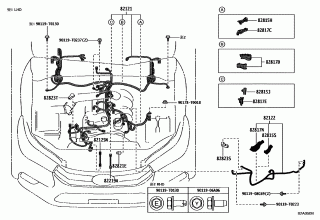 WIRING & CLAMP 1