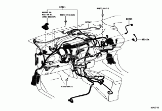 WIRING & CLAMP 10