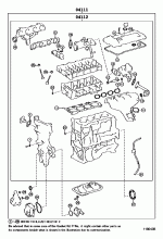 ENGINE OVERHAUL GASKET KIT 1