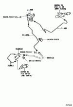 CLUTCH PEDAL & FLEXIBLE HOSE 1